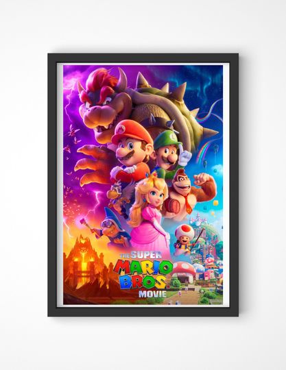 Super Mario Brothers Movie Poster