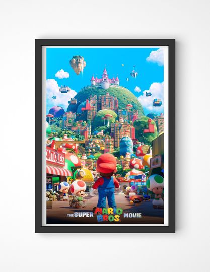 Super Mario Brothers Movie Poster