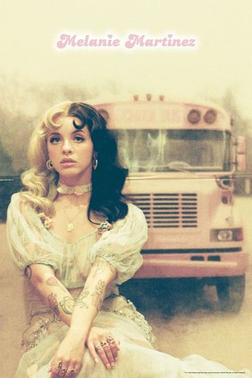 Melanie Martinez Pink School Bus Crybaby Detention K-12 Album Music Songs Poster