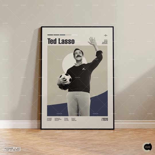 Ted Lasso, Retro Movie Poster