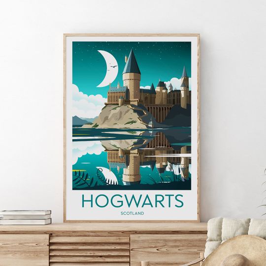Hogwarts night - Hogwarts Fan art, Hogwarts poster, Harry Potter fan art