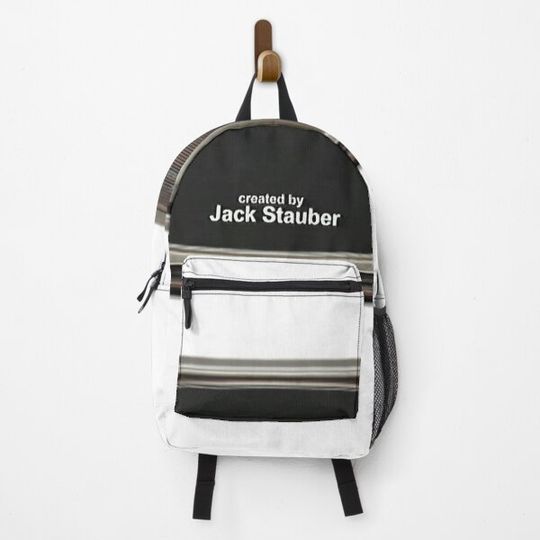 created by jack stauber retro tv Backpack