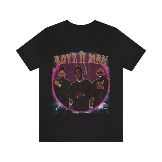 Boyz II Men R&B T-Shirt - Tee | B2M | Gift Idea | Fan Wear | A Cappella Harmonies