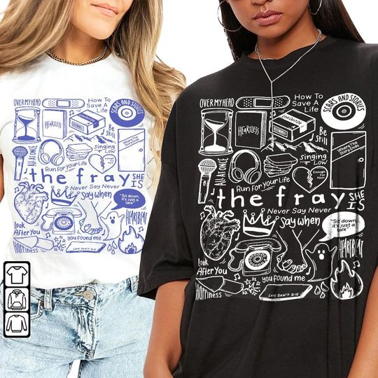 The Fray Shirt, The Fray Album, The Fray Band Shirt