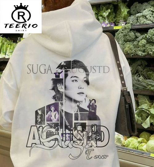 Suga Agustd Tour 2023 Min Yoongi Merch Agustd On Tour 2023 Shirt BTS Suga Sweatshirt