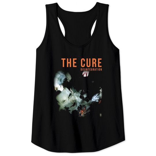 The Cure Disintegration Graphic Tank Tops