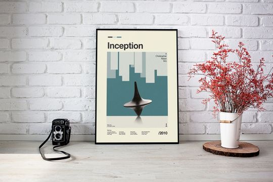 Inception Poster,Inception Print,Christopher Nolan