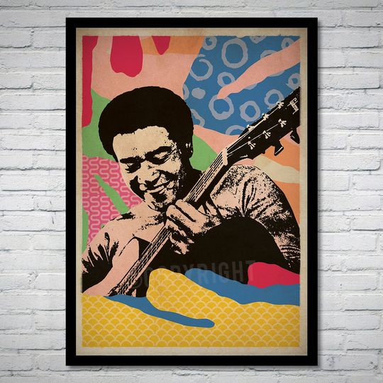 Bill Withers Soul Funk Music Art Print Poster