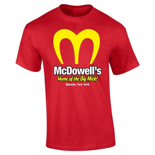 McDowell's Coming To America Sexual Chocolate Funny Fashion Graphic T- Shirt Tee