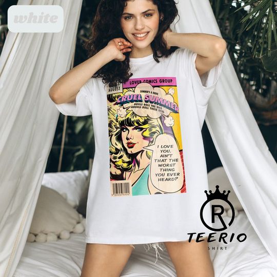 cruel summer vintage comic Taylor lover t-shirt