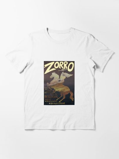 Zorro galloping across the steppe | Essential T-Shirt
