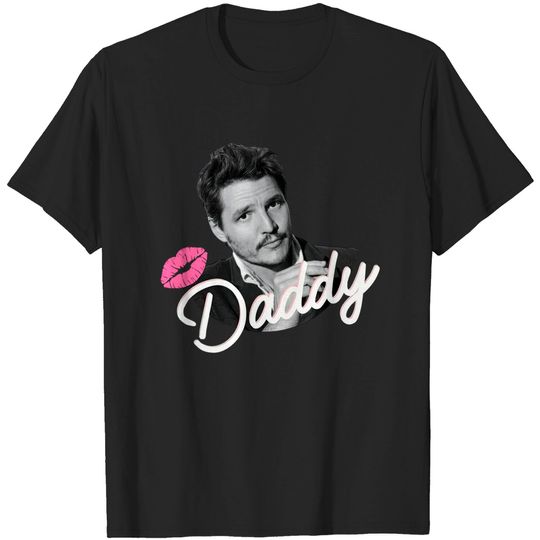 Pedro Pascal Sweatshirt - Daddy - Pink Lips - Pedro Pascal Crewneck Sweatshirt