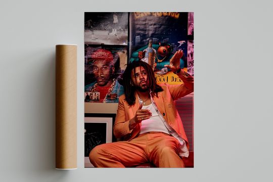J. Cole Posters / J. Cole Album Cover Poster