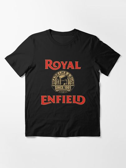 Royal Enfield Biker T Shirt | Essential T-Shirt