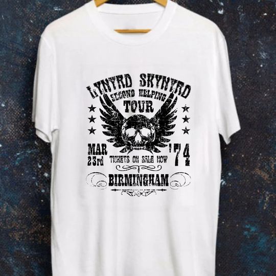 1974 Lynyrd Skynyrd Shirt, Lynyrd Skynyrd Shirt, Band Shirt