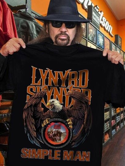 Eagle Lynyrd Skynyrd Band Simple Man Shirt, Lynyrd Skynyrd Vintage Shirt
