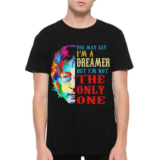 J Lennon Imagine T-Shirt, Men's Women's Sizes (met-042)