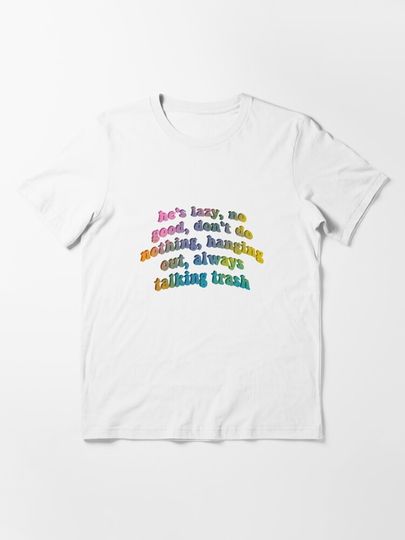 hes lazy, no good, dont do nothing - zane and heath fight | Essential T-Shirt