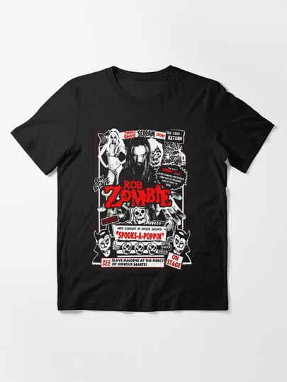 vintage rob zombie band art | Essential T-Shirt