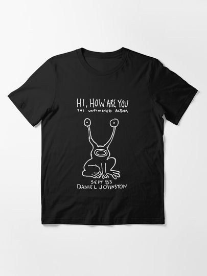Daniel Johnston Hi How are You Shirt Men_s  | Essential T-Shirt