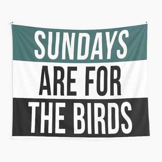 Sundays are for the Birds Tapestry