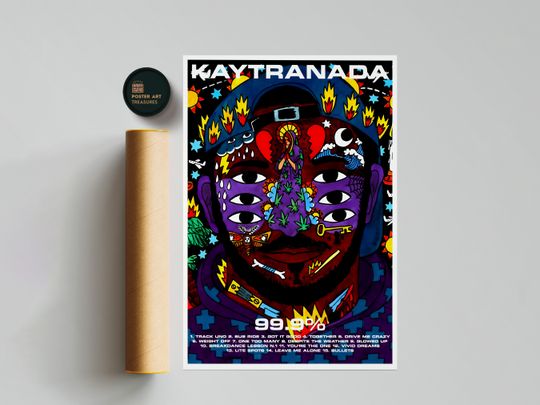 Kaytranada - 99.9% Album Poster