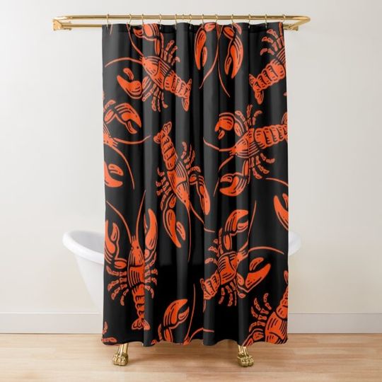 lobster Shower Curtain