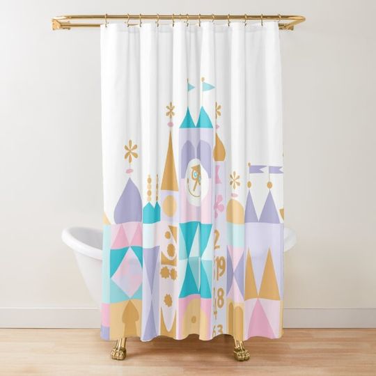 Small World Shower Curtain