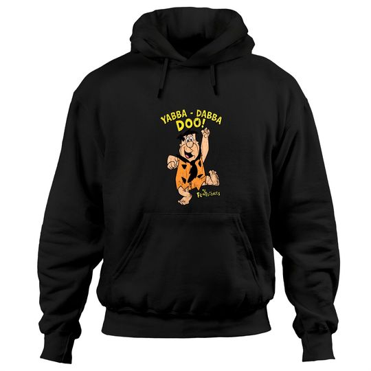 Fred Flintstone Yabba Dabba Doo The Flintstones Official Hoodies Hoodies Mens Unisex