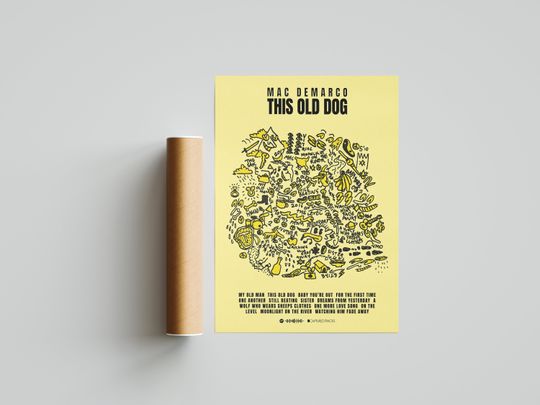Mac DeMarco 'This Old Dog' Album Poster