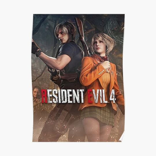 Resident Evil 4 Premium Matte Vertical Poster