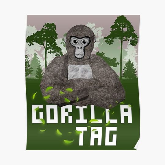 Gorilla Tag - Gorilla Tag Pfp Maker Premium Matte Vertical Poster
