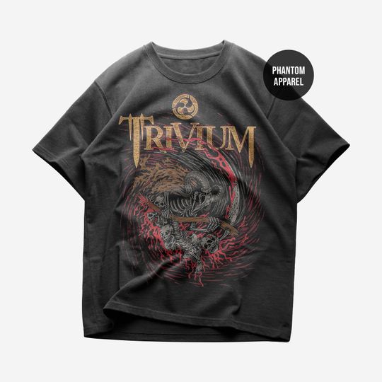 Trivium T-shirt - Metal Band Shirt - In Waves Shirt