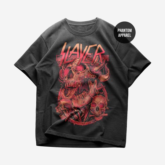 Slayer T-shirt - Metal Band Shirt - Raining Blood - Repentless