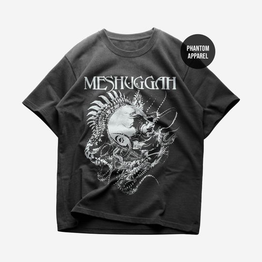 Meshuggah T-shirt - Metal Band Shirt - Bleed - Demiurge - ObZen