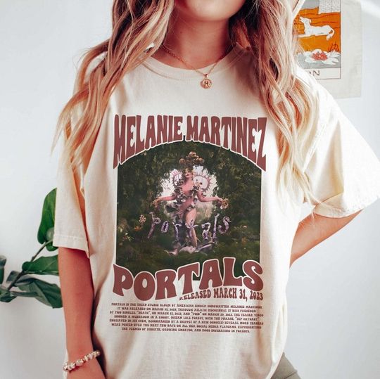 Melanie Martinez Portals Tracklist 2023 Vintage Shirt, Melanie Martinez Cry Baby Shirt
