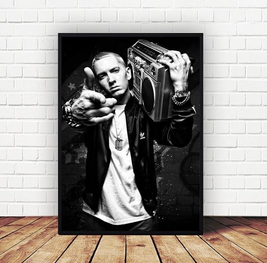 Eminem Music Poster