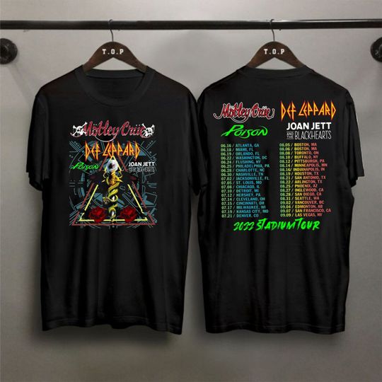 Def Leppard x M - Cure Pyromania Tour 2023 T-Shirt