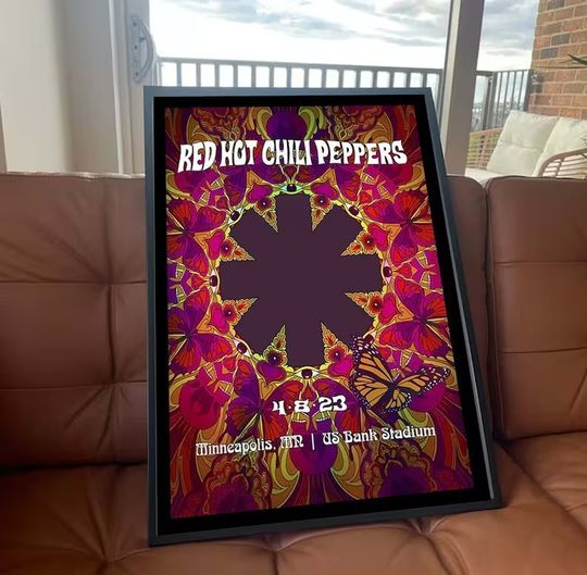 Red Hot Chili Peppers Tour 2023 Poster