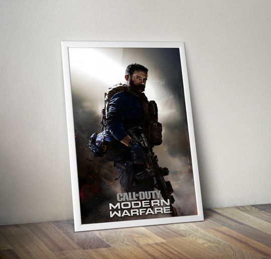 Call of Duty Poster | Captain Price Poster | Gaming Poster