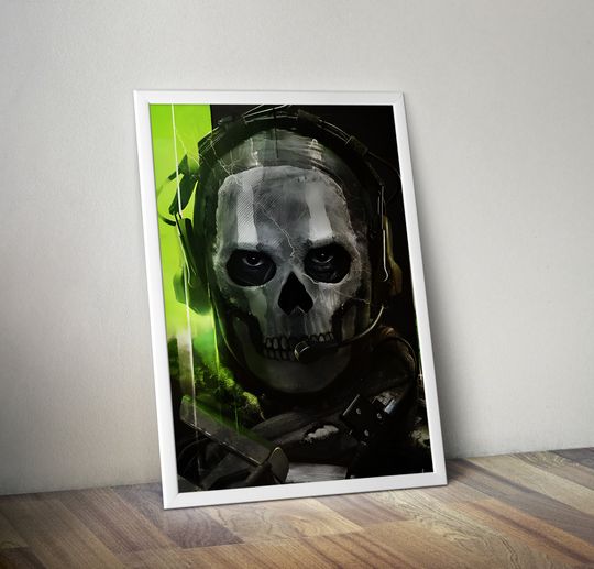 Call of Duty Poster | Ghost Poster | Gaming Poster | Video Game Poster