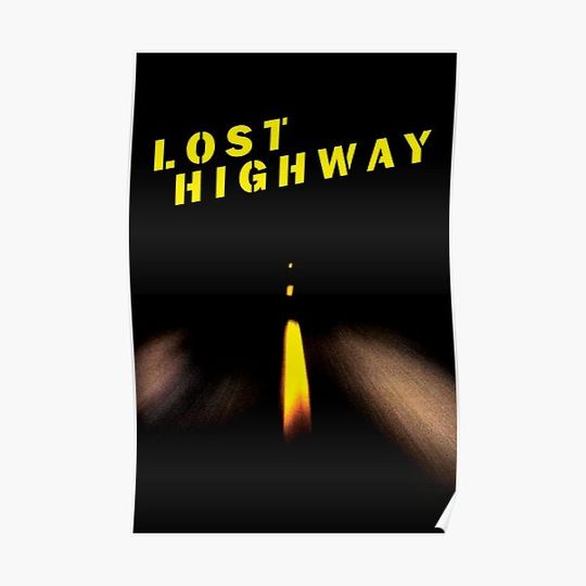 Lost Highway US Movie Poster Premium Matte Vertical Poster