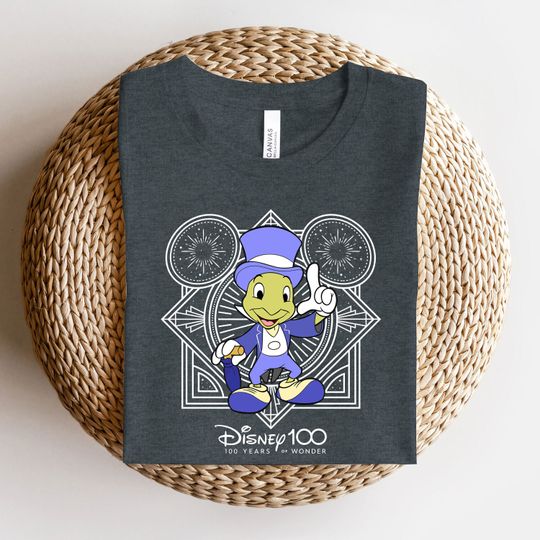 Disney Jiminy Cricket 100 Years Of Wonder Shirt Jiminy Cricket Shirt