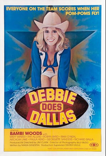 Debbie does Dallas 1978 XXX Adult Movie Poster print