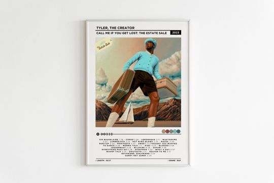 Tyler, The Creator - Call Me If You Get Lost: The Estate Sale Album Poster