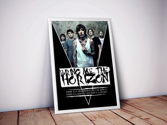 Bring Me the Horizon Poster | Bring Me the Horizon Print | Metal Music Poster