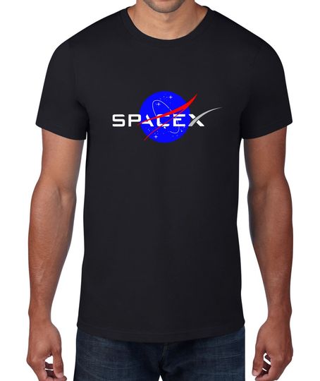 SpaceX NASA Launch shirt tshirt men