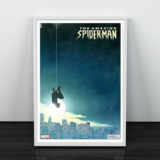 The Amazing Spider-Man superhero Peter Parker Marvel Comics Poster