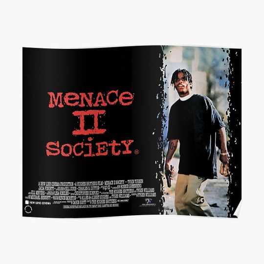 Menace 2 Society Vintage Premium Matte Vertical Poster