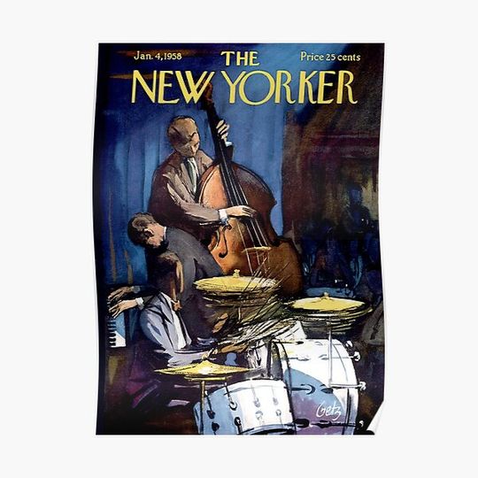 The New Yorker January 1958 Premium Matte Vertical Poster